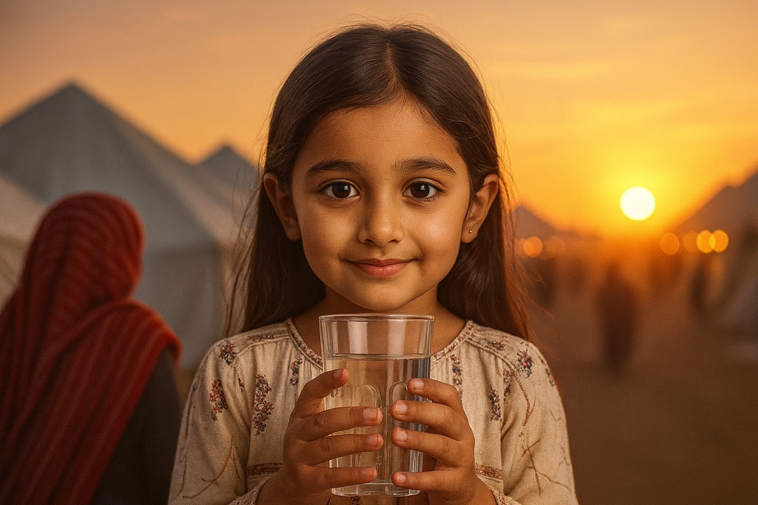 Clean water support for vulnerable families